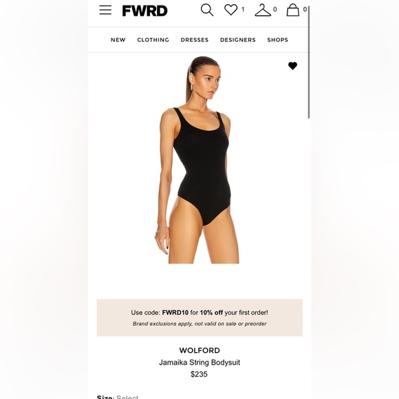 WOLFORD Jamaika String Bodysuit - Picture 6 of 6